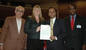 Civil society makes presentation to the Committee of the Whole Image